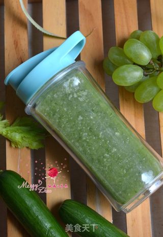 #ACA北美电器试用#芹菜黄瓜葡萄汁的做法步骤:12