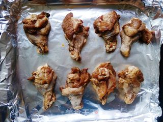 蜜汁黑椒烤翅根的做法步骤:7