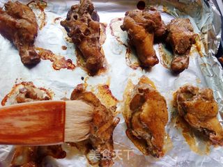 蜜汁黑椒烤翅根的做法步骤:10