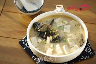 鲫鱼豆腐汤的做法步骤:9