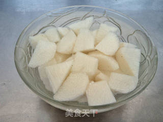 大排烧山药的做法步骤:11