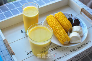鲜甜小米玉米汁的做法步骤:6