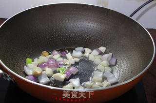 田园炒饭的做法步骤:6