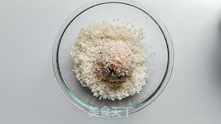咸蛋黄珍珠丸子的做法步骤:6