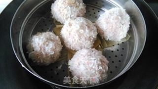 咸蛋黄珍珠丸子的做法步骤:8