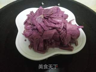芒果紫薯芸豆芋圆西米露的做法步骤:7