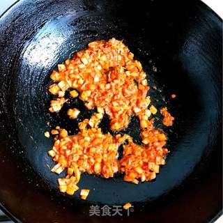 辣白菜炒饭的做法步骤:5