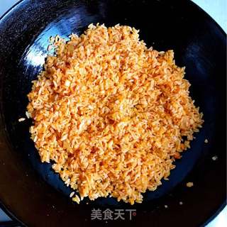 辣白菜炒饭的做法步骤:6