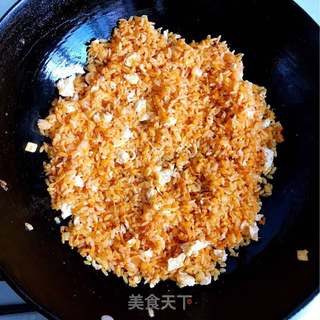 辣白菜炒饭的做法步骤:7