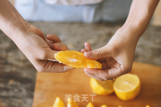 美味更美白的柠檬柳橙汁的做法步骤:2