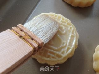 广式榴莲绿豆月的做法步骤:24