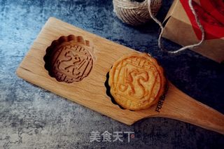 广式榴莲绿豆月的做法步骤:25