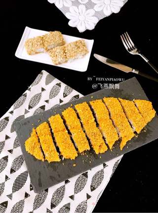 香酥烤鱼排的做法步骤:15