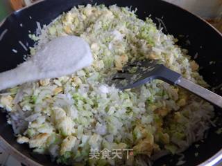 包菜粉丝蒸饺子的做法步骤：8