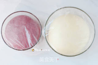 蜜豆紫薯土司的做法步骤:5