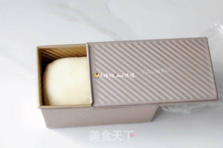 蜜豆紫薯土司的做法步骤:12