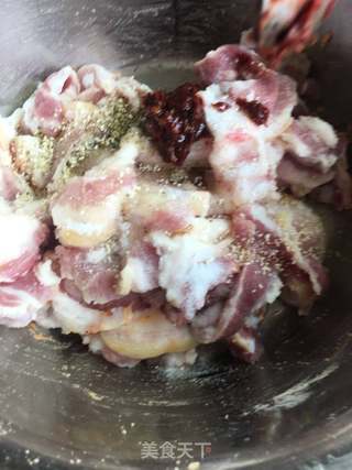 川版粉蒸肉的做法步骤:9