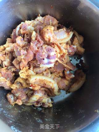 川版粉蒸肉的做法步骤:10
