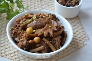 母鸡炖蘑菇的做法步骤:9