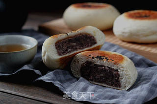 超高人气的甜面包。【日式红豆包】的做法步骤:22