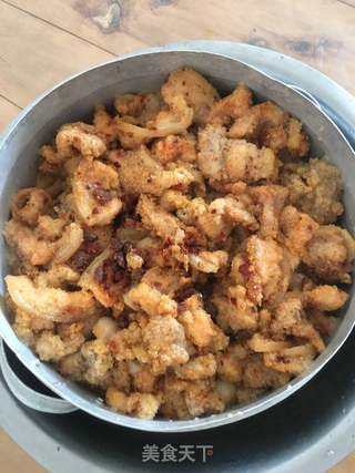 川版粉蒸肉的做法步骤:13