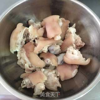 黄豆焖猪蹄的做法步骤:4