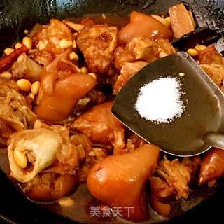 黄豆焖猪蹄的做法步骤:13