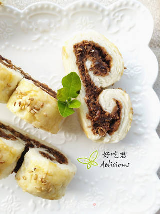豆沙如意酥的做法步骤:16