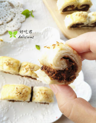 豆沙如意酥的做法步骤:20