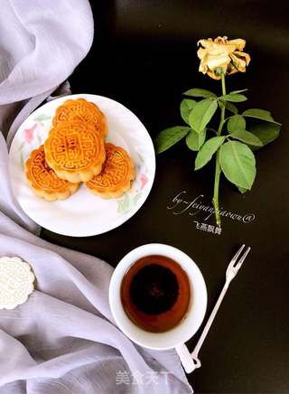 赏味中秋、乐享团圆【广式豆沙蛋黄月饼】的做法步骤:30