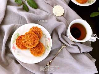 赏味中秋、乐享团圆【广式豆沙蛋黄月饼】的做法步骤:28