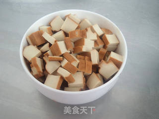 豆干香菇酱的做法步骤:3
