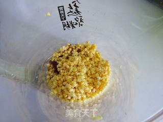 枣香玉米汁焖饭的做法步骤:3