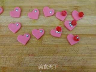 七夕爱心戒指饼干的做法步骤:3