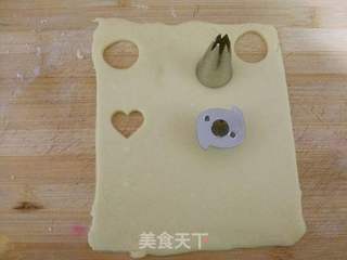 七夕爱心戒指饼干的做法步骤:9
