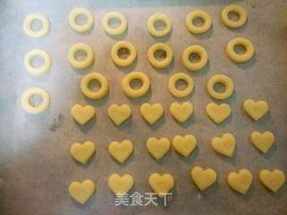 七夕爱心戒指饼干的做法步骤:11