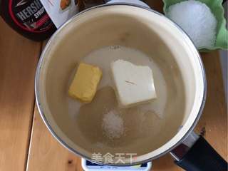 赏味中秋、乐享团圆~【巧克力乳酪椰蓉月饼】的做法步骤:2