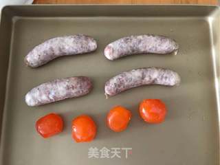 赏味中秋、乐享团圆~【金沙肉松香肠月饼】的做法步骤:3