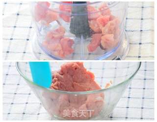猪肉豆腐蒸水蛋的做法步骤:2