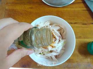 麻辣鸡丝凉面的做法步骤:6