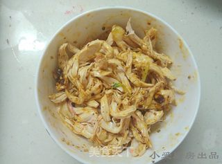 麻辣鸡丝凉面的做法步骤:8