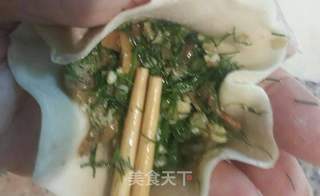 皮薄不破茴香大馅饺子的做法步骤:8