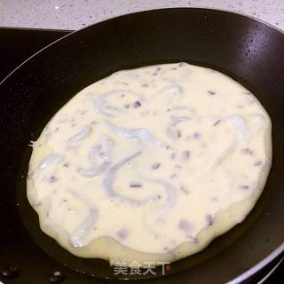 宝宝辅食:银鱼鸡蛋饼的做法步骤:6