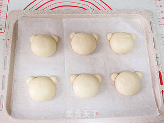 萌货。小熊豆沙面包的做法步骤:13