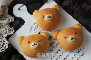 萌货。小熊豆沙面包的做法步骤:19