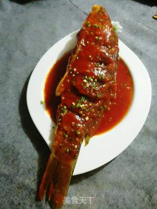 糖醋鲤鱼的做法步骤:15