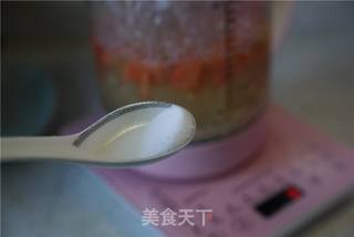 糙米番茄肉丝汤的做法步骤:7