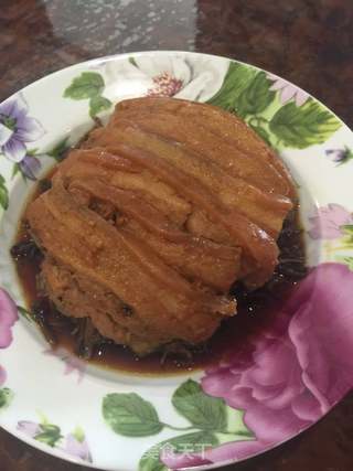 梅干菜扣肉的做法步骤:8