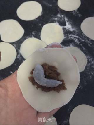 虾仁牛肉饺的做法步骤:9