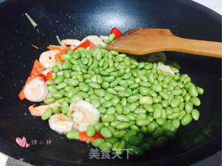 毛豆虾仁的做法步骤:10